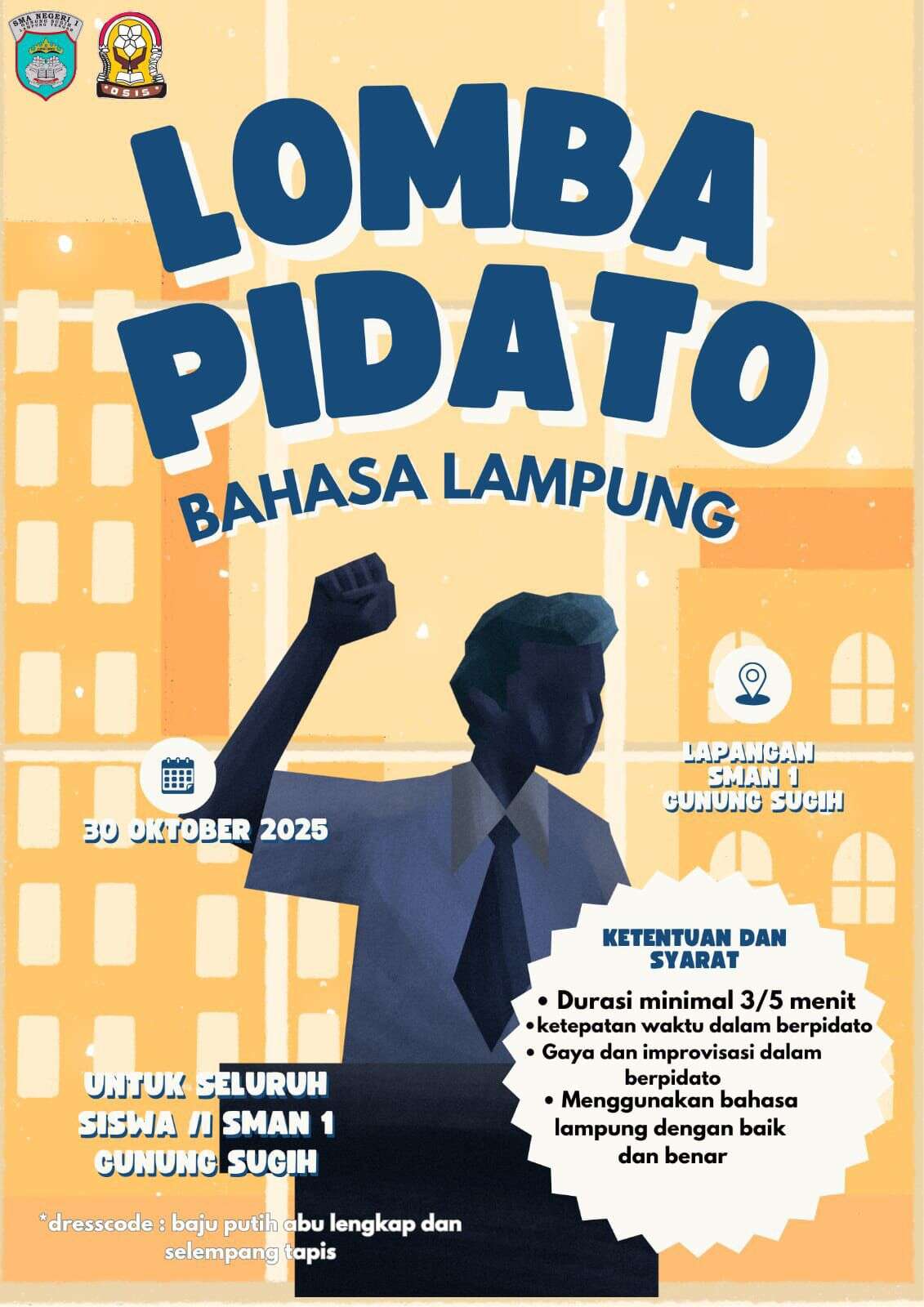 BULAN BAHASA SMAN 1 GUNUNG SUGIH 30 - 31 OKTOBER 2025